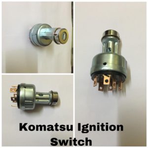 Komatsu ignition switch pc machine