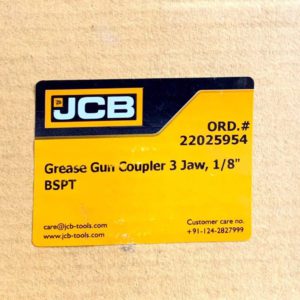 JCB GREASE GUN COUPLER 25 PCS BOX (1x25pc)