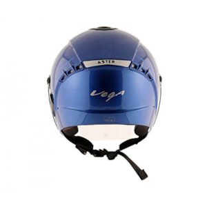 VEGA ASTER DX BLUE OPEN FACE HELMET