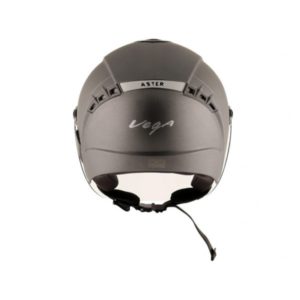 VEGA ASTER DX DULL ANTHRACITE OPEN FACE HELMET