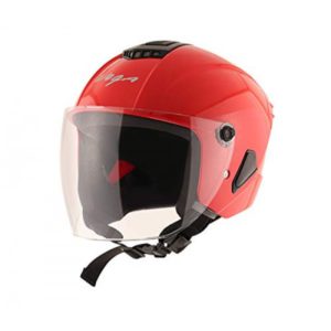 VEGA ASTER DX RED OPEN FACE HELMET