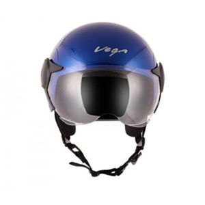 VEGA ATOM BLUE OPEN FACE HELMET