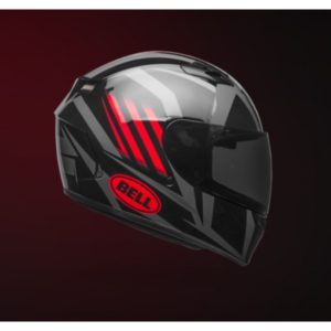 BELL QUALIFIER BLAZE GLOSS BLACK RED FULL FACE HELMET