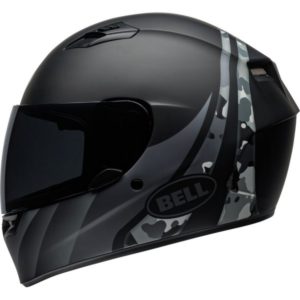 BELL QUALIFIER INTEGRITY MATT CAMO BLACK GREY FULL FACE HELMET