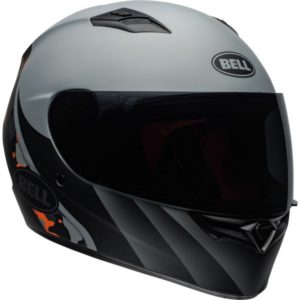 BELL QUALIFIER INTEGRITY MATT CAMO GREY ORANGE FULL FACE HELMET