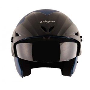 VEGA CRUISER W/P DULL BLUE OPEN FACE HELMET