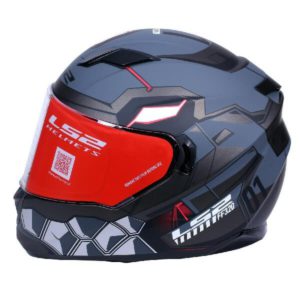 LS2 FF 320 ANGEL MATT GREY FULL FACE HELMET