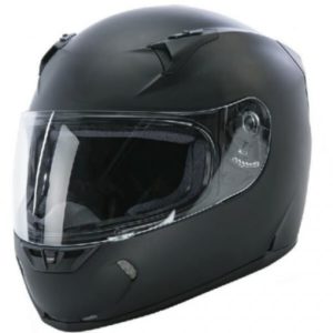 FLY RACING REVOLT FS FLAT MATT BLACK FULL FACE HELMET