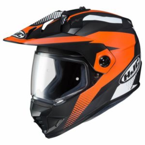 HJC DSX1 AWING MC7SF MATT BLACK ORANGE