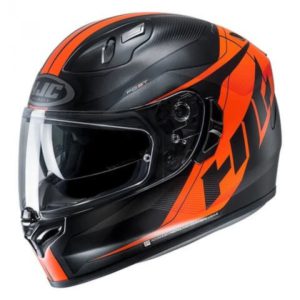 HJC FGST CRONO MC7SF MATT BLACK ORANGE