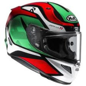 HJC RPHA 11 DEROKA MC4 MATT WHITE RED GREEN