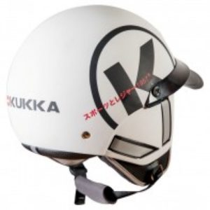 STEELBIRD KUKKA K-1 1957 GLOSSY WHITE BLACK OPEN FACE HELMET