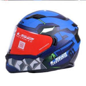 LS2 FF 320 ANGEL MATT BLUE FULL FACE HELMET