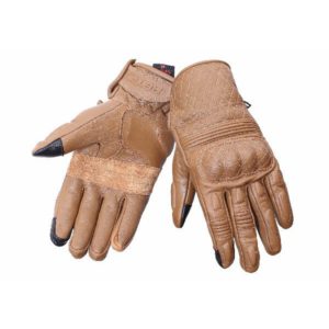 BBG SNELL RETRO BROWN RIDING GLOVES