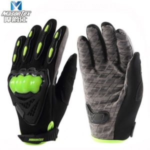 MASONTEX GLOVES TEXTILE BLACK GREEN