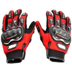 PROBIKER FULL RED RIDING GLOVES