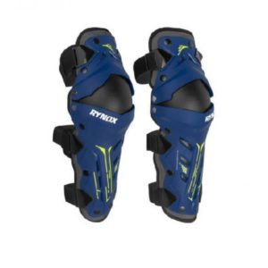 RYNOX BASTON BIONIC BLACK BLUE KNEE GUARDS