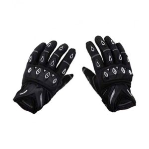 TREK N RIDE BLACK WHITE GLOVES