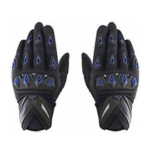 TREK N RIDE BLACK BLUE GLOVES