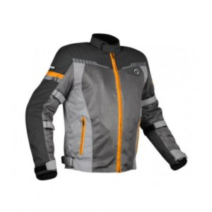 Rynox Air GT 3 Dark Grey Orange Riding Jacket
